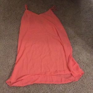Coral Mini Dress